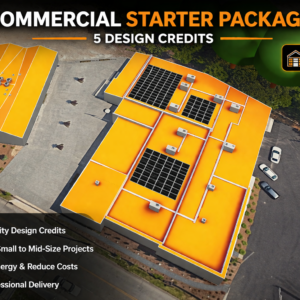Commercial Starter Package – 5 Design Credits
